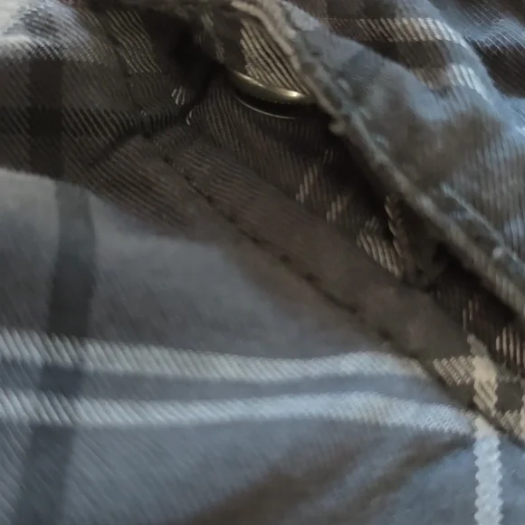 H&M Boys Plaid Hooded Jacket Boys Size 9-10 - Picture 6 of 13